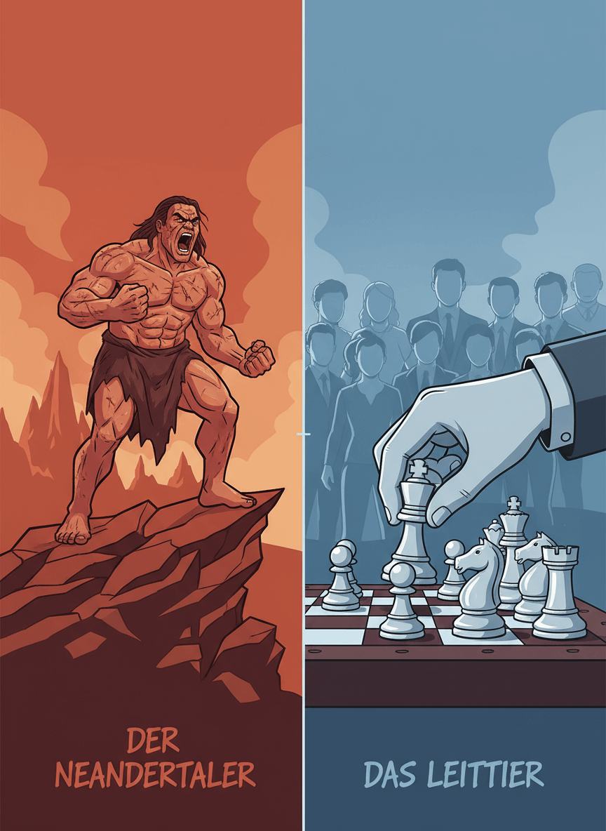 Der Alpha-Irrtum: Neandertaler oder Leittier?